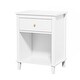 preview thumbnail 16 of 18, Wooden Kids Nightstand with One Drawer and One Shelf