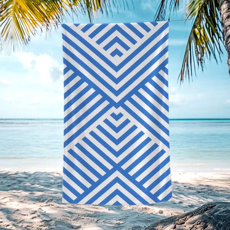 Large Boho Beach Towel Quick Dry Absorbent 30"x60"/35"x70"