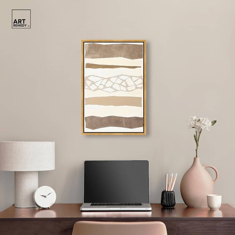 Relief Rifts I Canvas by Art Remedy