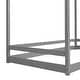preview thumbnail 7 of 10, Twin Size House Bed Wood Bed, Gray