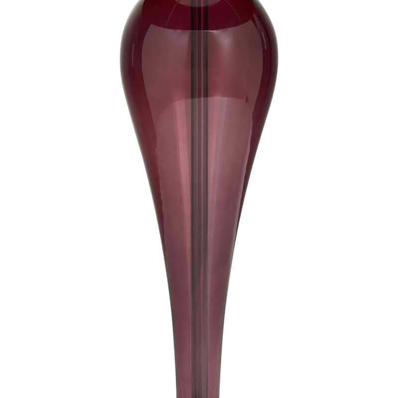 Glass Room Table Lamp - Red - Roche River Decor