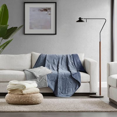 Sharper Image Cooling Touch Down Alternative Throw