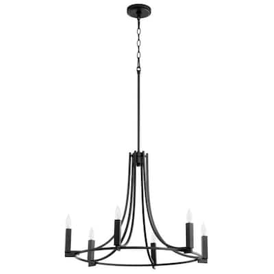 Quorum International 696-6 Olympus 6 Light 27" Wide Ring Chandelier