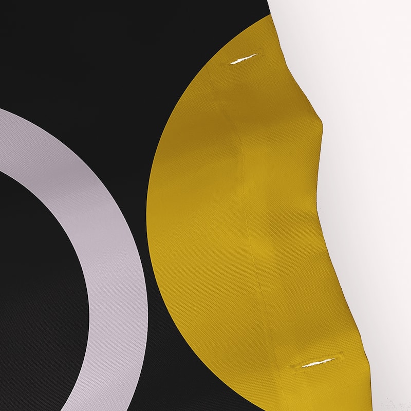 Mod Circles Shower Curtain