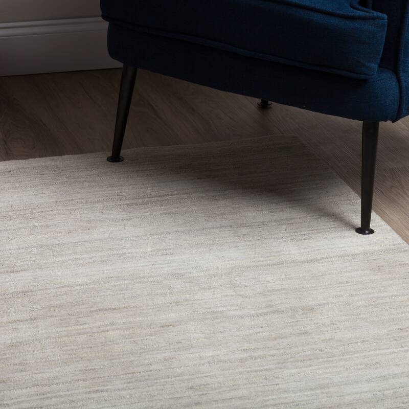 Addison Cooper Multi Shade Solid Wool Area Rug