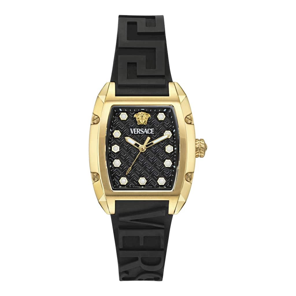 Versace Dominus Silicone Watch