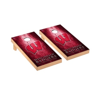 Wisconsin Badgers Museum Cornhole Board Set