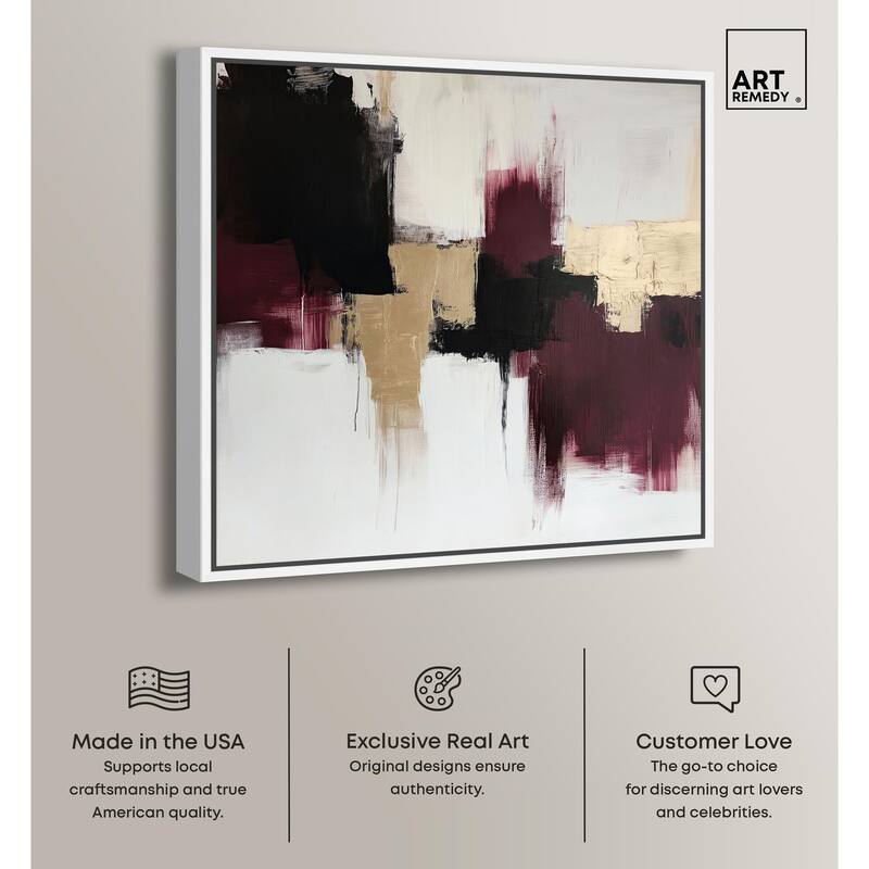Golden Dusk III Canvas by Art Remedy