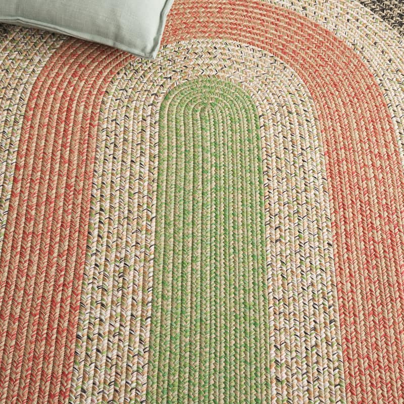 SAFAVIEH Handmade Braided Anushka Indoor/Outdoor Machine Washable Rug