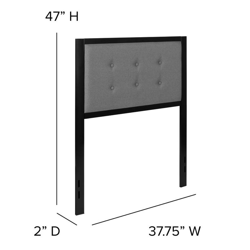 Metal Tufted Upholstered Headboard - Modern Headboard