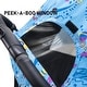 preview thumbnail 5 of 6, RoyalBaby 360 Classic Seat Compact Fold Portable Travel Stroller, Black/Blue - Multicolored - 15.2