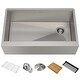 preview thumbnail 17 of 52, KRAUS Kore Stainless Steel Farmhouse Kitchen Sink with Accessories