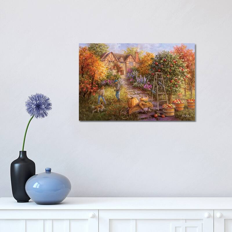 iCanvas "Gathering Fall" by Nicky Boehme Canvas Print - 12x18x1.5