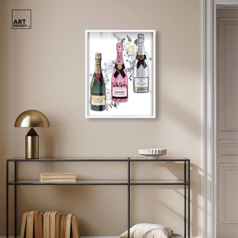 Doll Memories - Champagne Floral Shadowbox by Art Remedy
