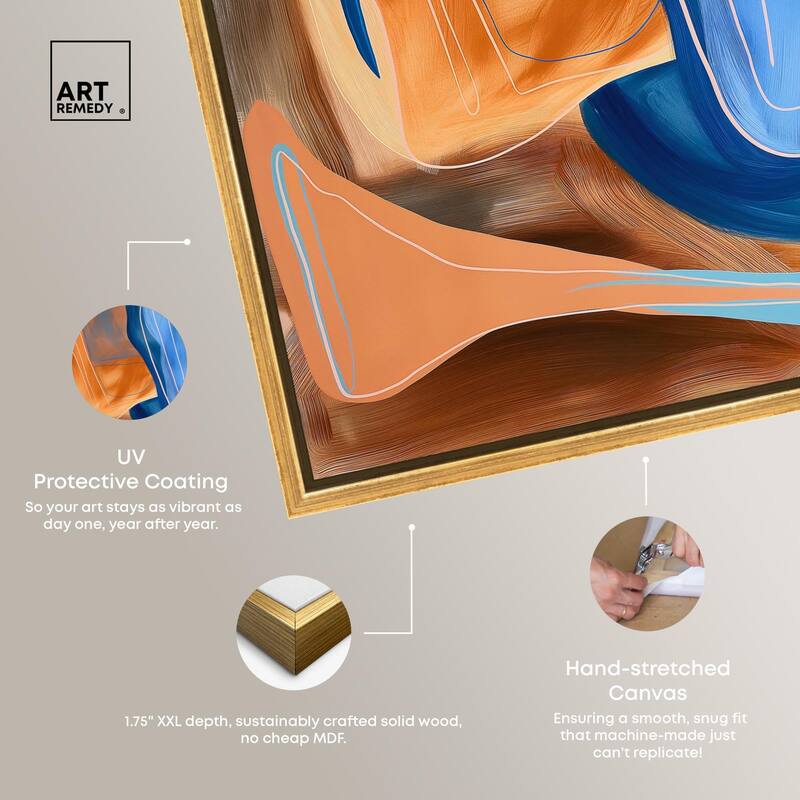 An Abstract Oil I Canvas by Art Remedy