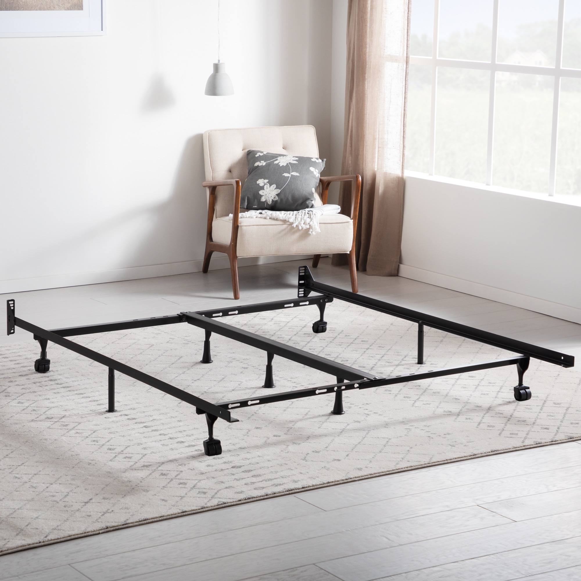 Zinus adjustable shop metal bed frame