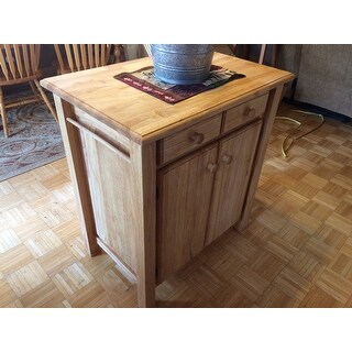 Unfinished Kitchen Island and Work Center - Free Shipping ...