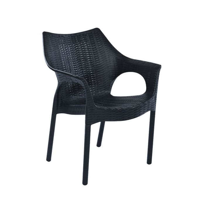 Cambridge Plastic Resin Outdoor Chairs (Set of 2)