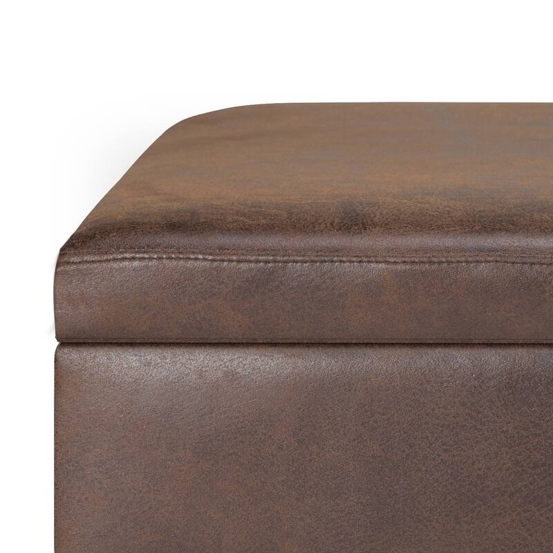 Wyndenhall Ethan Mid-century Modern Rectangular Table Ottoman