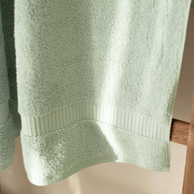 Salbakos Cotton Bath Towels Turkish Cotton Soft Absorbent Set of 4 - 27x54