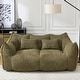 preview thumbnail 50 of 98, Modern Cute Chenille Upholstered Loveseat with High Resilience Foam