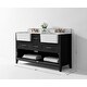 preview thumbnail 18 of 41, Ancerre Designs Hayley 60 in. Bathroom Vanity Set
