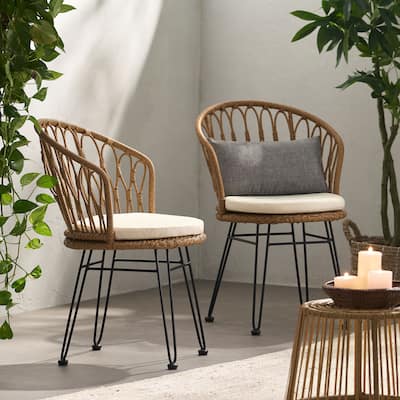 Chair with Cushion Set of 2