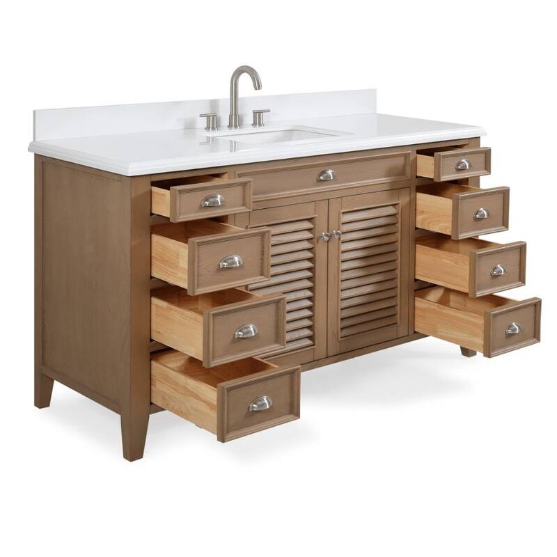 30 Inch Contemporary Style Wood Finish Bathroom Vanity