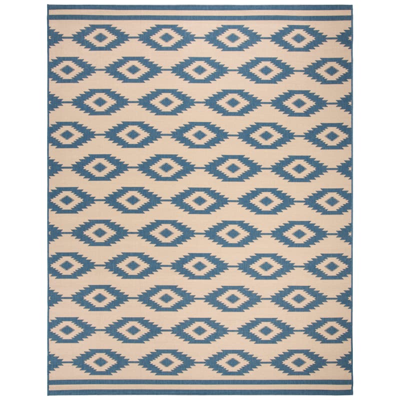 SAFAVIEH Linden Seda Indoor/ Outdoor Waterproof Patio Backyard Rug