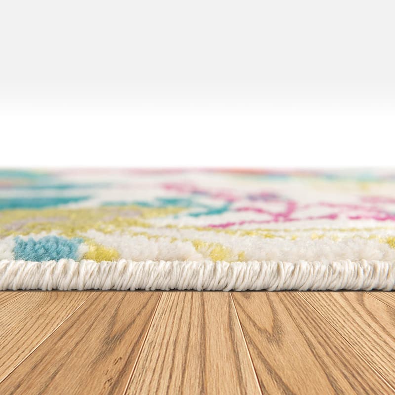 Contemporary Chorisia Collection Area Rug