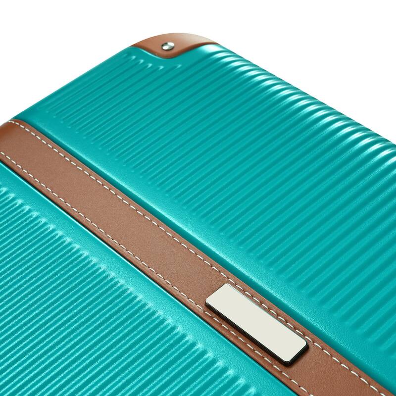 3 Piece Hardside Lightweight Luggage Sets with Double Spinner 8 Wheels and TSA Lock