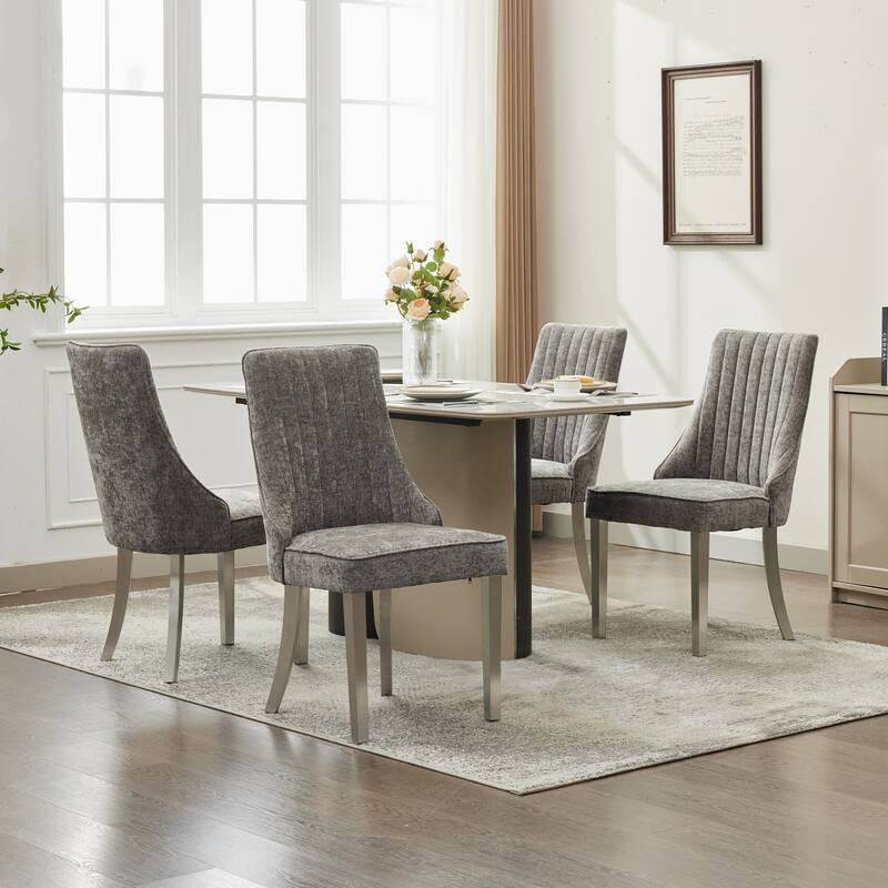Upholstered Dining Chair Accent Chair Set of 2