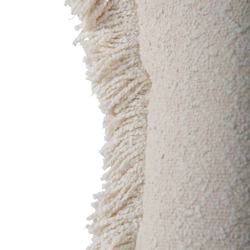 Rizzy Home Solid Modern Craft Textured Throw Pillow