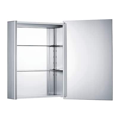 Whitehaus WHLED-1 Medicinehaus 19-5/8" x 27-1/2" Framed Single Door