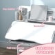 preview thumbnail 4 of 8, Kids Desk and Chair Set, Height Adjustable Kids School Study Desk and Chair Set with Tilt Desktop - Gray