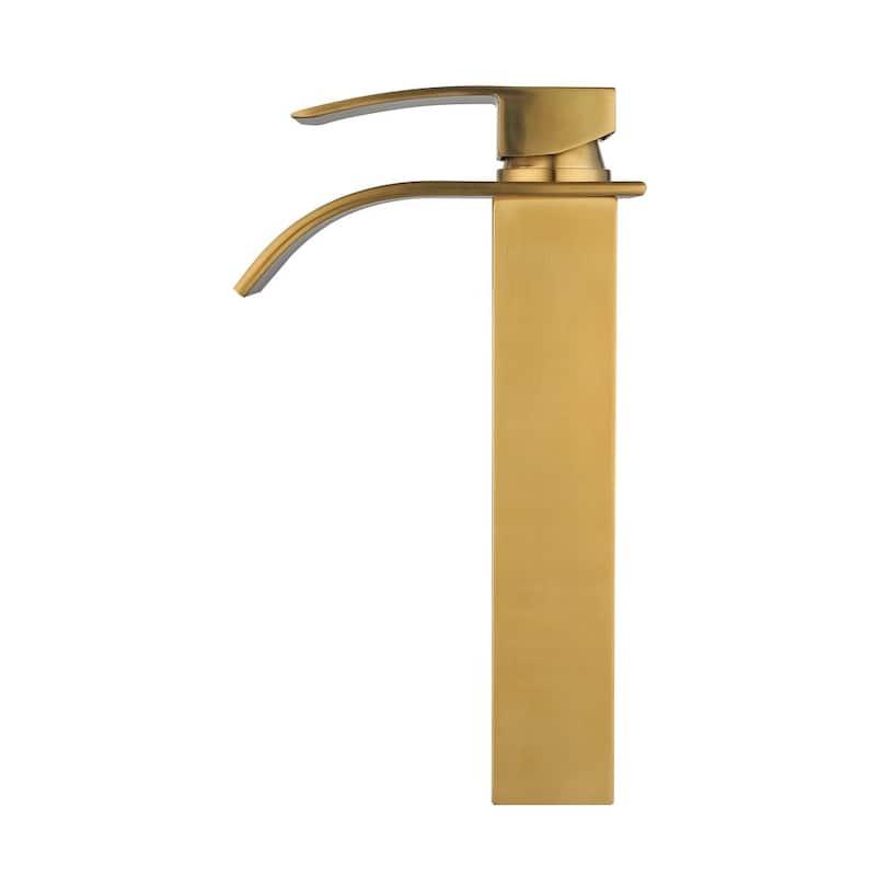 Raina 10" Single Hole Vessel Sink Bathroom Faucet