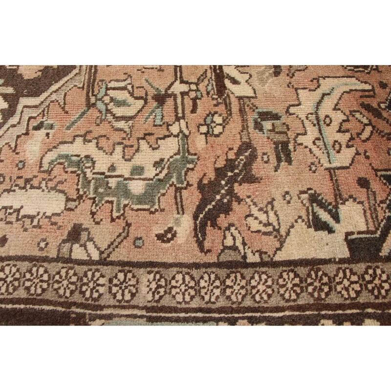 ECARPETGALLERY Hand-knotted Sarabi Brown Wool Rug - 7'11 x 10'0