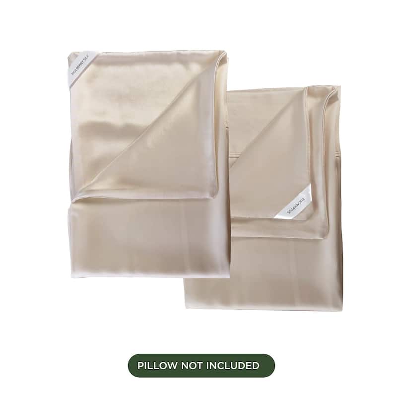 NIGHT® Dual-Sided Silk & Eucalpyptus Pillowcase