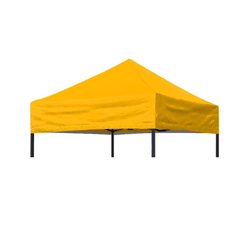 Aeocia 5x5 Pop Up Canopy Replacement Tent Top Cover ONLY - 5x5ft - Gold