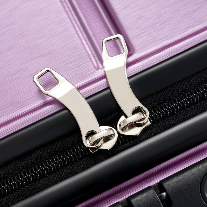Stylish 3 Piece Hardshell Luggage Set with TSA Lock, Spinner Wheels and Spacious Interior for Travel