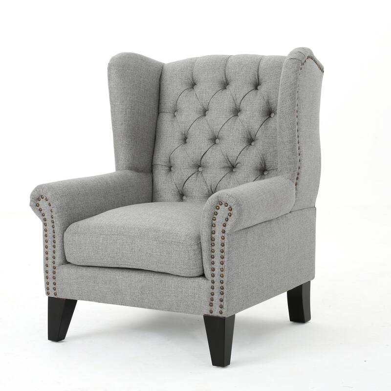 Modern Accent Wingback Chair, for Bedroom, Living Room