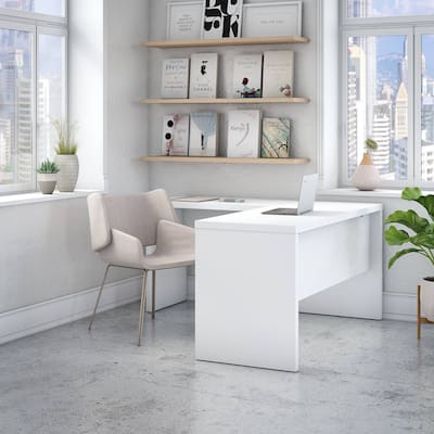Echo L-shaped Modern Desk from Office by kathy ireland