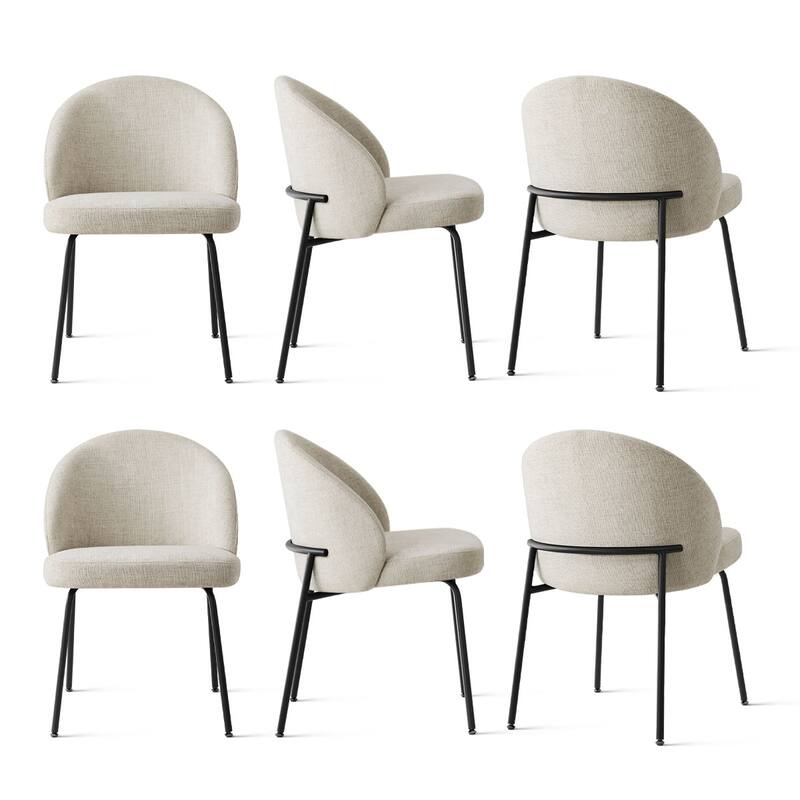 Upholstered Dining Chairs(Set of 6)