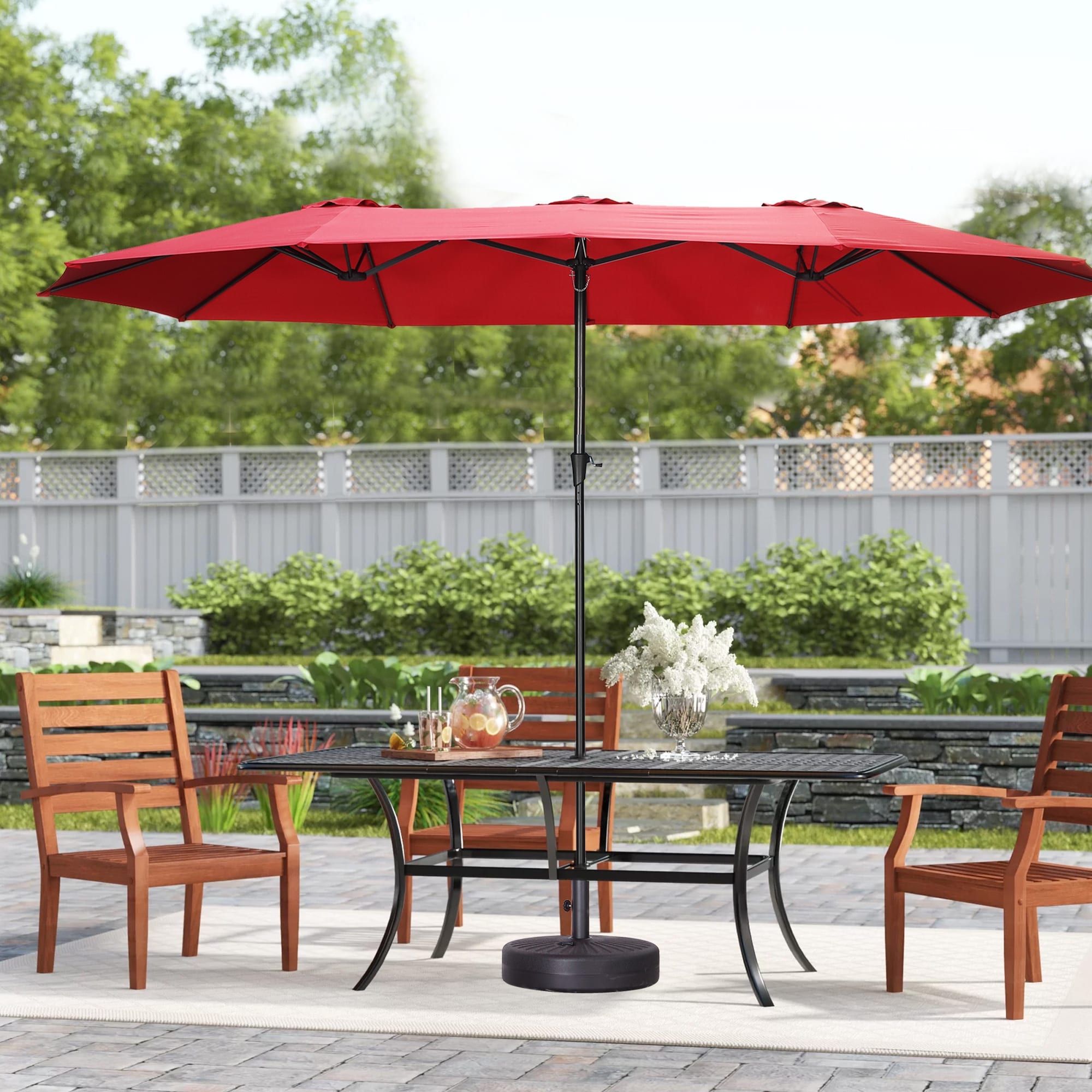Beach, Rotational Patio Umbrellas Bed Bath & Beyond