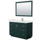 Option Green, Nickel Trim, White Quartz Top