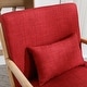 preview thumbnail 76 of 142, Aston Modern Solid wood Accent Chair for Living Room