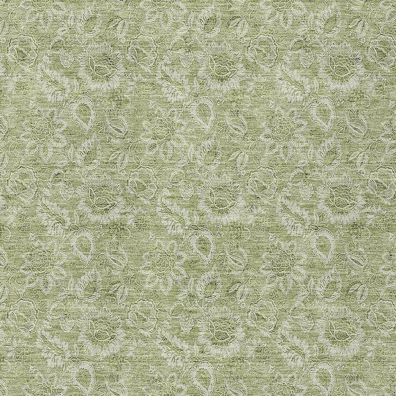 HomeRoots Floral Transitional Rectangle Outdoor Rug