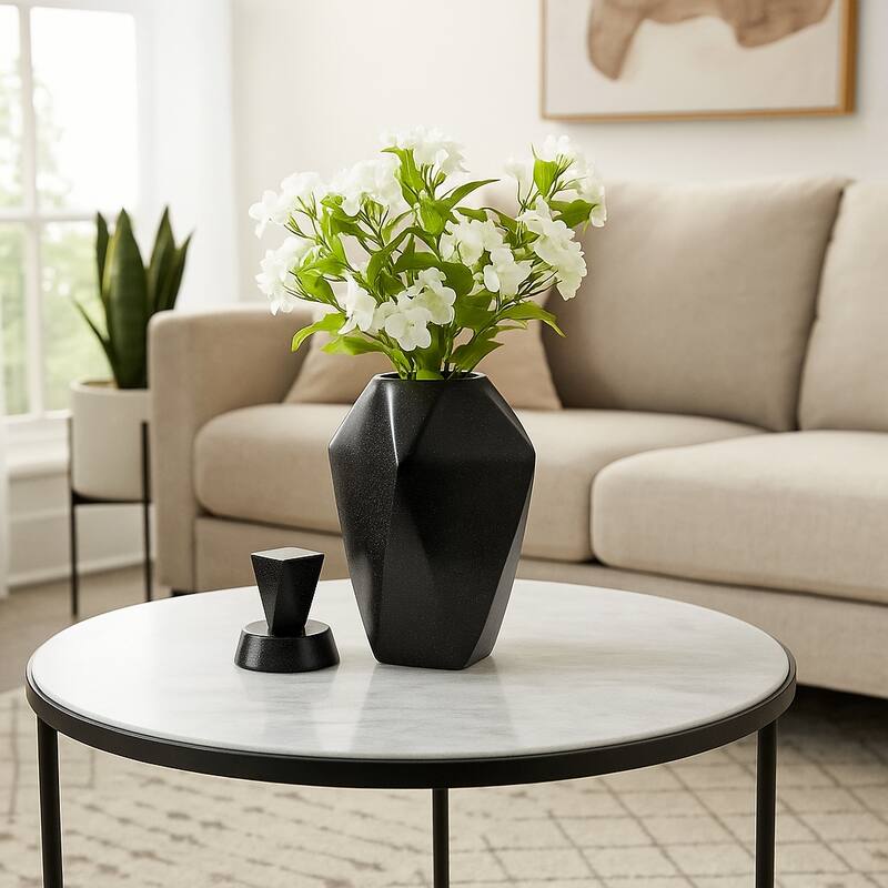 Modern Ceramic Jar with Removeable Lid - Home Decor