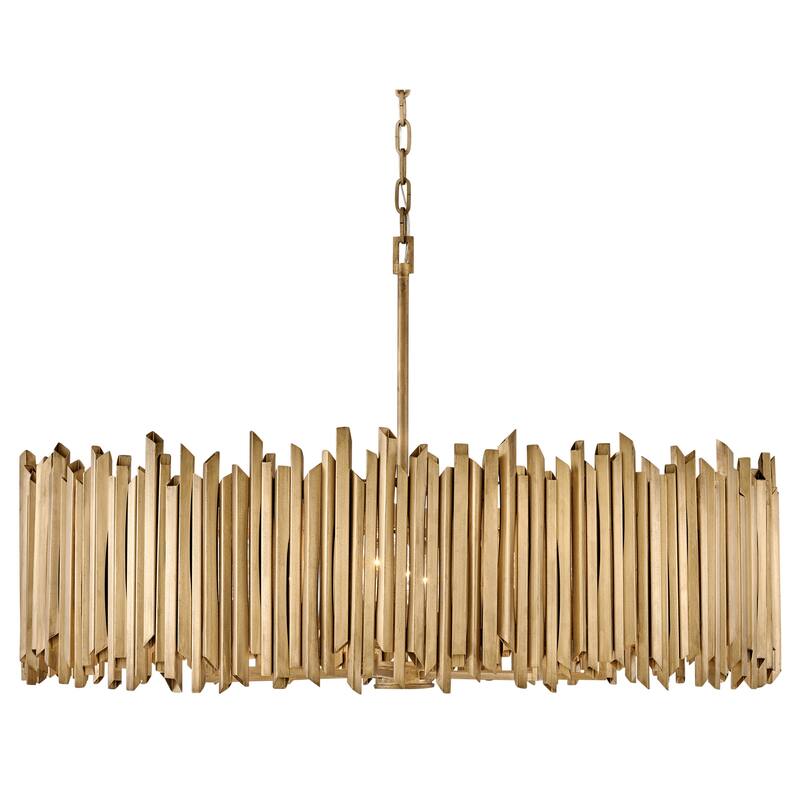 Hinkley Lighting 30026 Roca 8 Light 40" Wide Lisa McDennon Drum - Burnished Gold