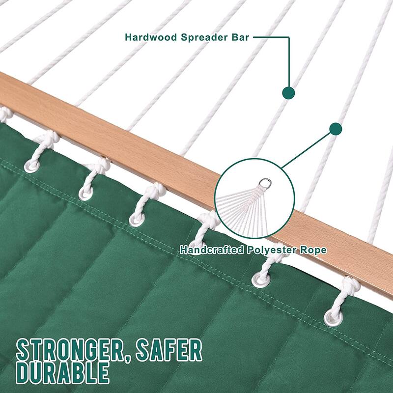 12 FT Double Quilted Fabric Hammock